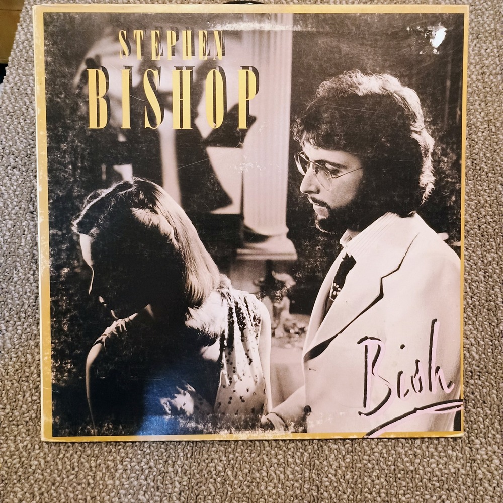 Stephen Bishop Bish Vinyl LP Album 1978 ABC Records AA-1082 Soft Rock Pop